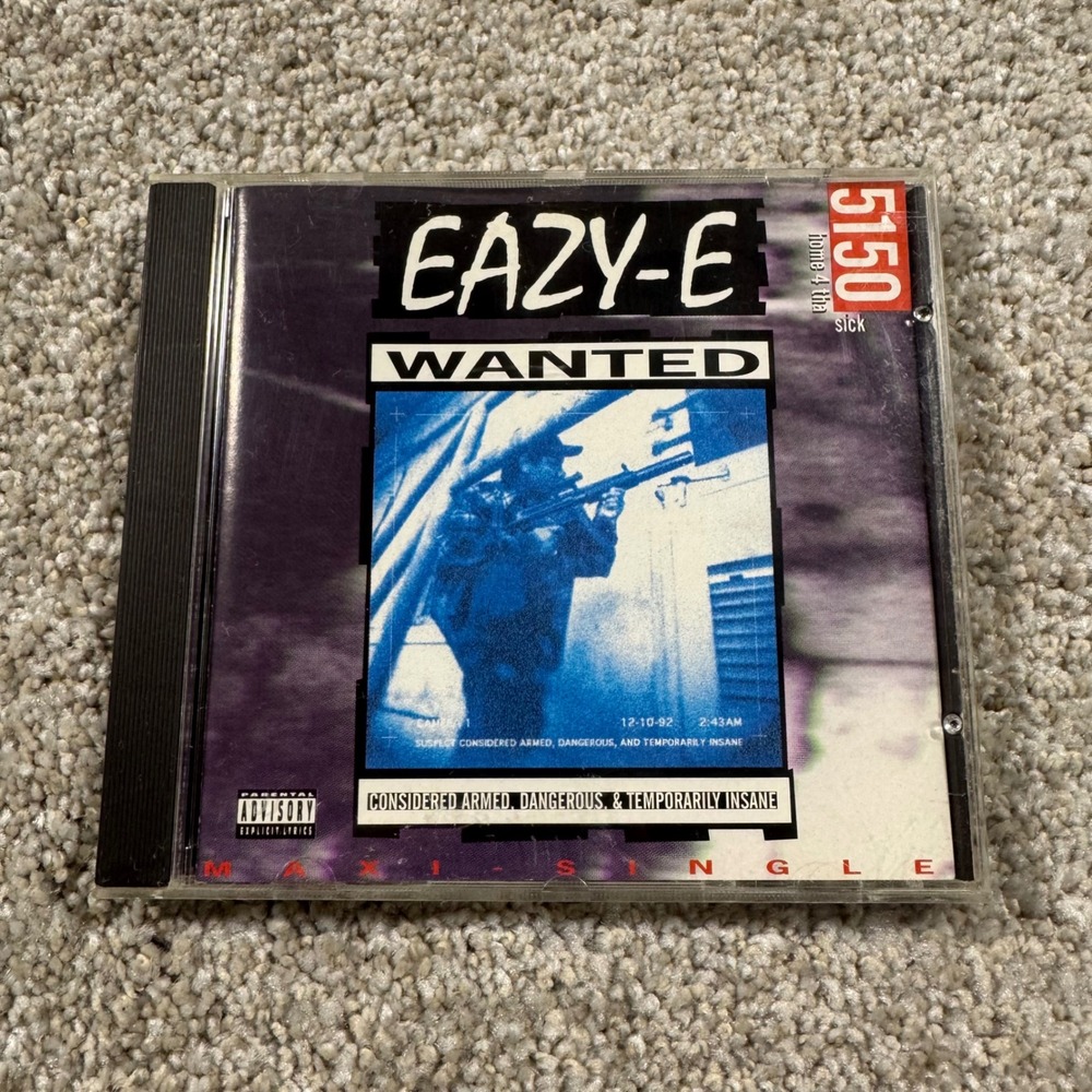 Eazy-E 5150 Home 4 Tha Sick CD EP 1992 Ruthless Priority Records PCDS 53815